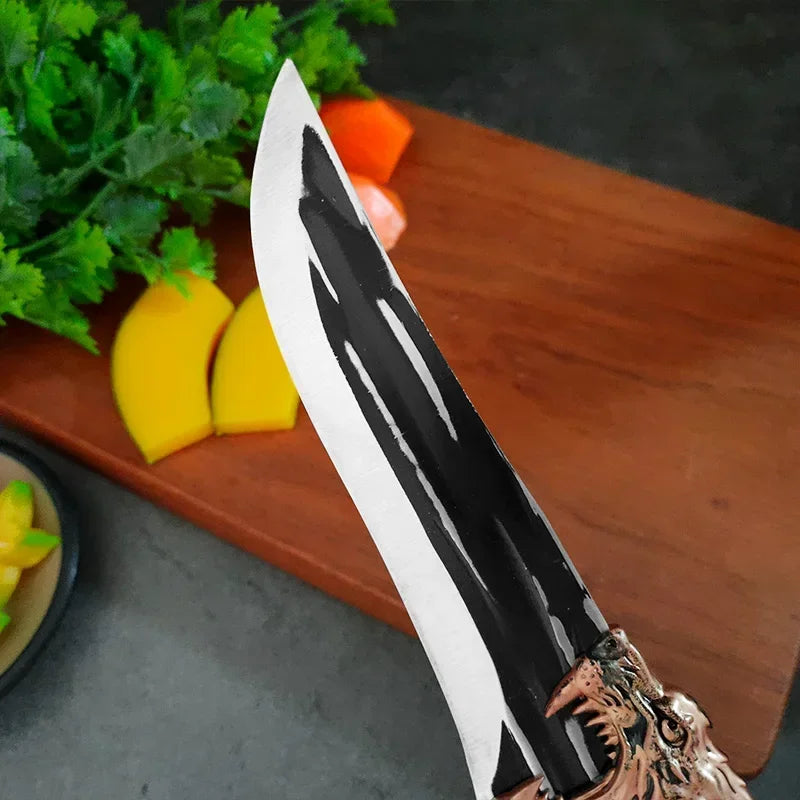 Buther Boning Knife Stainless Steel Chef Slicing Meat Fish Fruit Knife Sharp Plastic Handle Barbecue and Cooking Kitchen Knives