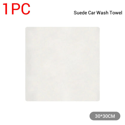 SEAMETAL Car Care Cleaning Towel Natural Sheepskin Quick Drying Cloth Super Absorbent Washing Towels Car Wash Tool Accessories