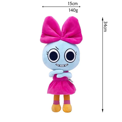 New Game Cartoon Plush Toys Soft Stuffed Doll Plushie Pillow Cute Figure for Kids Fans Collection Gift Home Decor