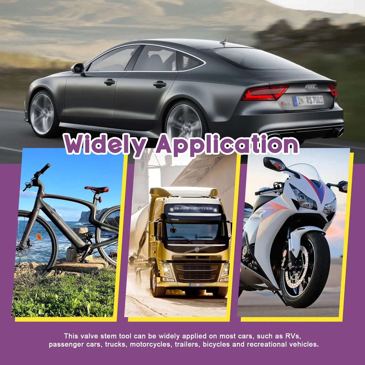 5 sztuk kluczy do demontażu zaworów opon samochodowych rowerowych motocyklowych ciężarowych Narzędzia do naprawy trzonków zaworów opon samochodowych Wkrętak do zaworów opon samochodowych