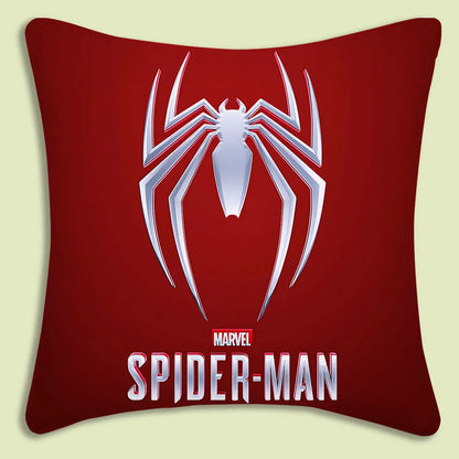 Spider-Man mascot Pillow Covers Cartoon Sofa Decorative Home Double-sided Printing Short Plush Cute Cushion Cover