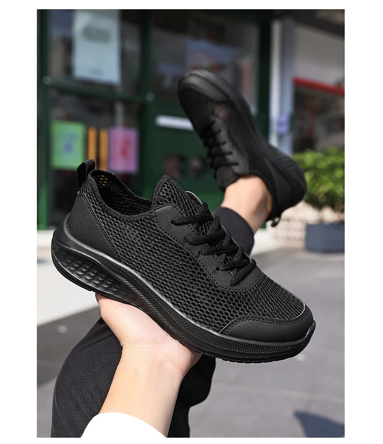 Men Shoes Mesh Breathable New Casual Shoes Men Sneakers Light breathable Walking Tenis Shoes Zapatillas Hombre Size 39-46