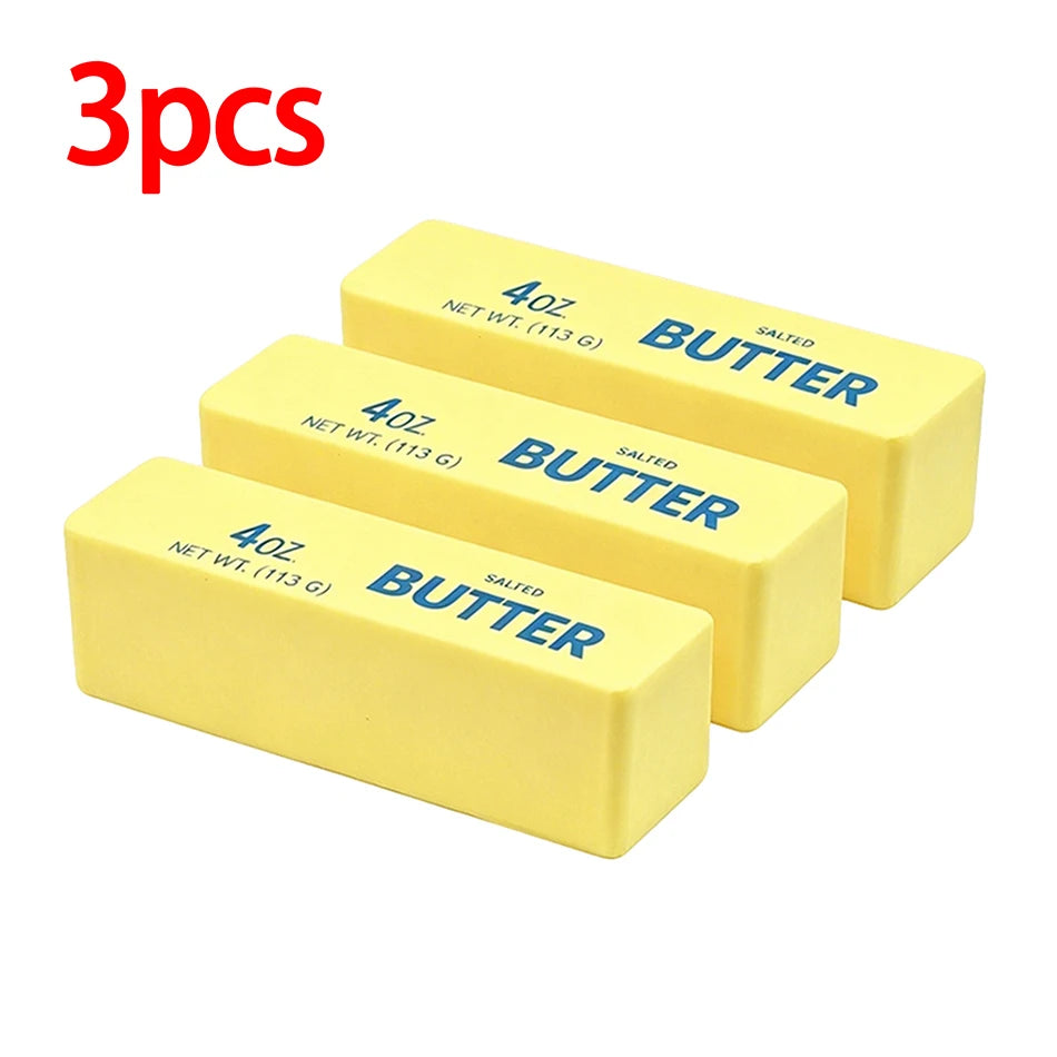 Squishy Soft Slow Rebound Butter Stick Squeezing Toy Realistic Butter Sticks Decompression Funny Anti-Anxiety Gift Fidget Toys