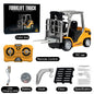 2026New Full-Scale Mini Excavator Tipper Truck 1:64 Remote Control Engineering Vehicle Mini Forklift Birthday Gift Toy RC Trucks