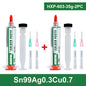 Sn99Ag0.3Cu0.7 Solder paste, flux, lead-free solder paste free cleaning is widely used in all kinds of soldering