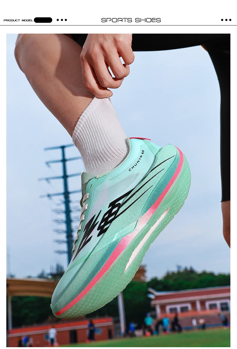 Running Shoes Men Carbon Board Marathon Speciality Sports Breathable Lightweight Women's Comfortable Athletic Chunta6.0 Sneakers