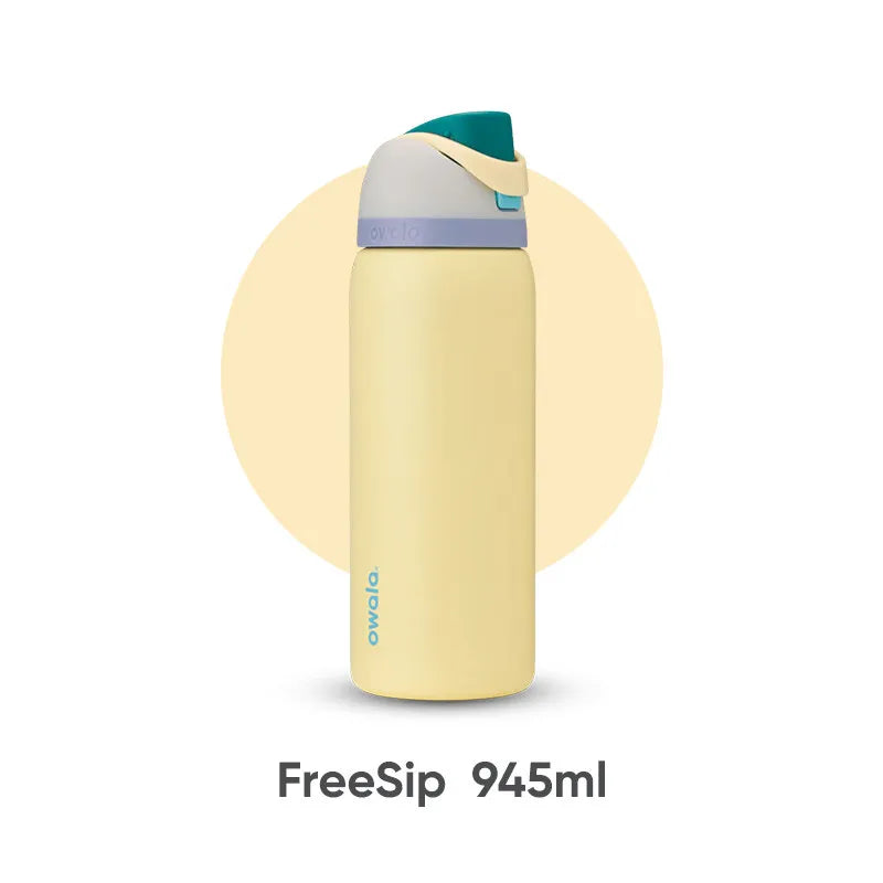 Owala Freesip 32oz Insulated Cup Straw Stainless Steel Water Cup Large Capacity Handheld Outdoor Insulated Pot 945ml