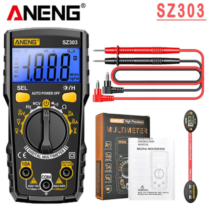 ANENG Digital Multimeter Professional Tester SZ303 AC/DC Voltage Resistance High Precision Professional Electrical Detection Too