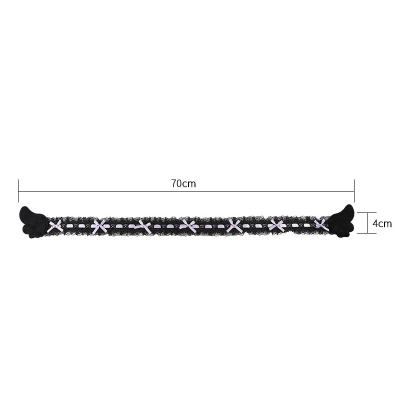 Bow Lace Cute Table Screen Decorative Computer Monitor Decorative Stickers Gaming Room Frame Display Screen Decorative Ornaments