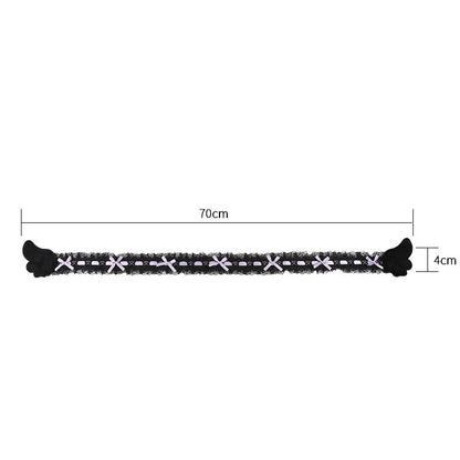 Bow Lace Cute Table Screen Decorative Computer Monitor Decorative Stickers Gaming Room Frame Display Screen Decorative Ornaments