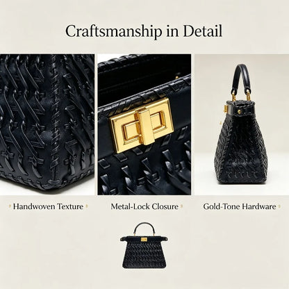 Women 2026 New Woven Hollow Out Crossbody Bag Ladies Handbags Trendy Fashion Shoulder Purse Women's Messenger Bag