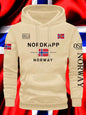 Norway Autumn winter models Men's Fleece windproof Warm 100%Cotton Oversized Hoodie Outdoor Commuter Men's High Elastic top