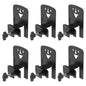 6Pcs Nonslip Mattress Gaskets for Bed Frame Metal Pad Gripper Adjustable Thick Mattress Holder Slide Stopper