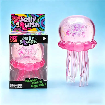Squishies Nee Doh Meduza Zabawka do ściskania, Zabawka sensoryczna wodna Miękka galaretka do ściskania, antystresowa zabawka fidget