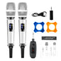 SKM9000 Professional 2 Channel Wireless Super 2.4G Karaoke Handheld Microphone for Teaching Wedding Party Show Meeting Speech