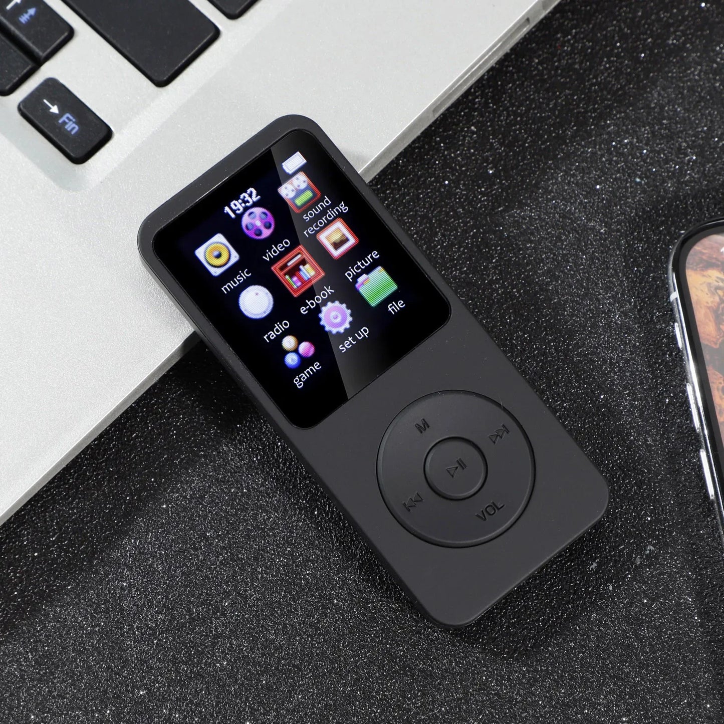 Portable MP3 Player 1.8 Inch Screen Walkmen HIFI Bluetooth Compatible E-Books Recording  Bluetooth Wifi Pplayer FM Radio Player