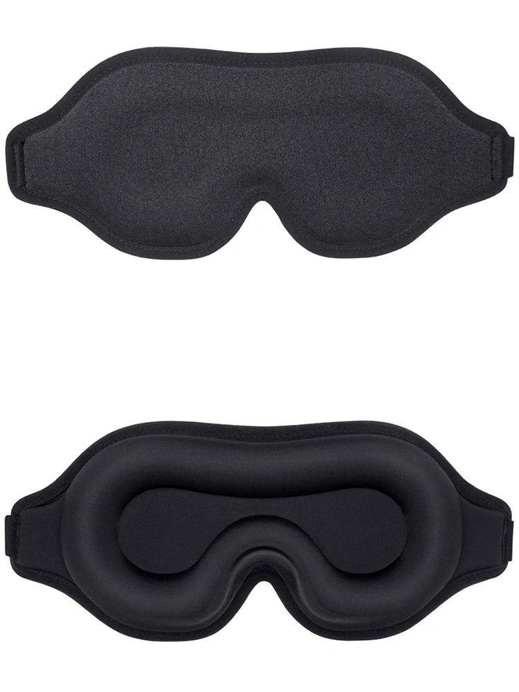 Sleep Eye Mask for Men Women, Lash Extensions 3D Sleeping Mask, Travel Blackout Night Blindfold Eye Shade Cover with Adjustable