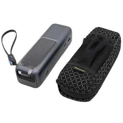 Portable Breathable Power Bank Bag for Anker A1695 & Zolo 165W, Outdoor Travel Ventilate Carrying Case
