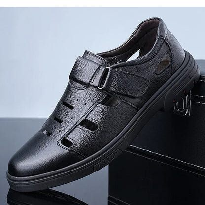 Men's Summer Hollow out Slip-On Shoes Anti-Slip Soft Bottom Casual Comfortable Breathable Loafers-705