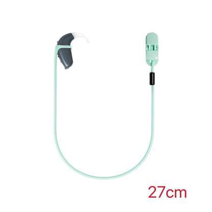 Anti Lost Rope Hearing Aid Adjustable Clips Rope Hearing Aid Clip Holder Hearing Aid Lanyard for Adults with Box 5 Colors