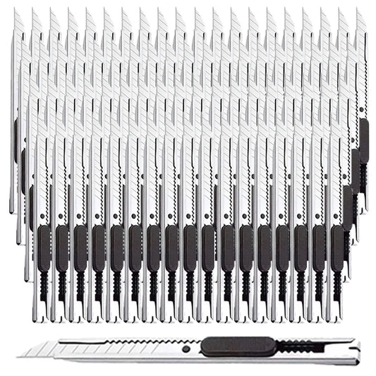 Multi‑Purpose Box Cutter Knife Kit, Stainless Steel Handheld Cutting Tool for Craft, Carving, Packaging & Daily Use