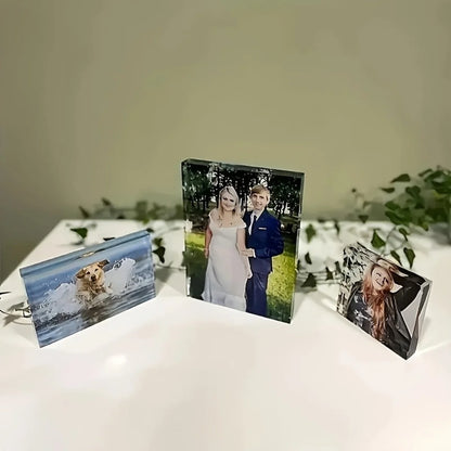 Custom Personalized Photo Cubes—Suitable for Any Occasion, Available in Various Sizes, and the Perfect Gift.