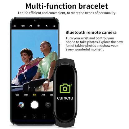 Lenovo Waterproof Smart Watch MenWomen Fitness Smart Bracelet Sports Band Heart Rate Blood Pressure Monitor Multi-function Watch