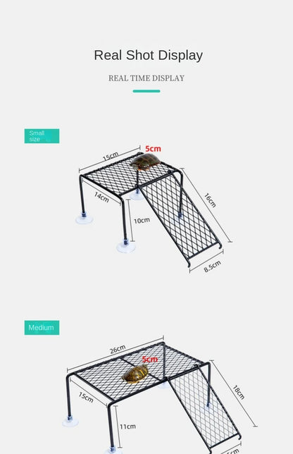 Drying Platform Turtle Tank Decoration Sun Platform Climbing Platform Resting Platform Water Turtle Floating Island