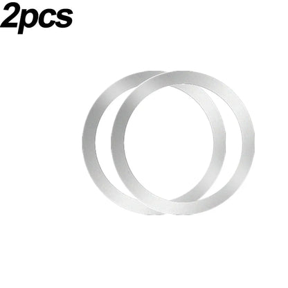 2024 Stainless Steel Universal Magnetic Metal Plate Ring For Magsafe Wireless Charger Iron Sheet Sticker Magnet Car Phone Holder