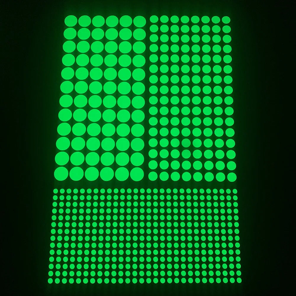 Luminous Dots Glow Wall Sticker Fluorescent Home Kid'S Room Diy Self-Adhesive Decorative Glow In The Dark Decals 2026 Christmas