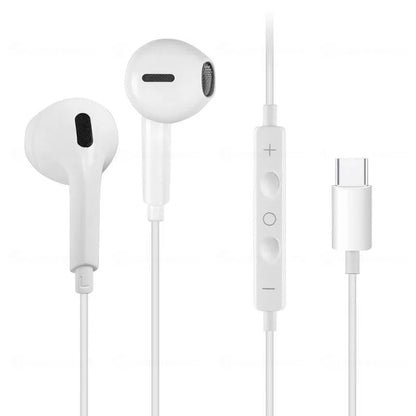 Wired Earphones Type c Earbuds for Apple Lightning Headphones with Line Iphone 5 6 8 7 Plus X XS MAX XR 10 11 12 13 14 Pro 15 16