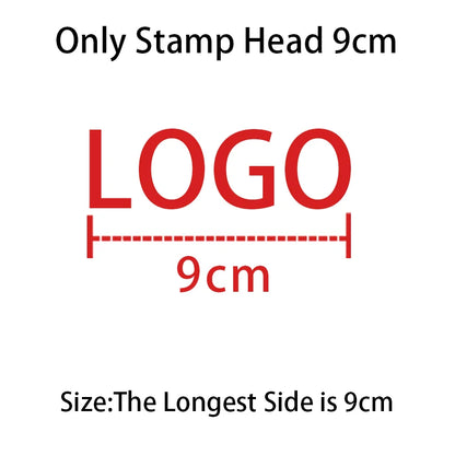 Personalized Leather Stamp Custom Logo Branding Iron Stamps Heating Brass Embosser Seals DIY Wood Cake Hamburger Craft Handmade