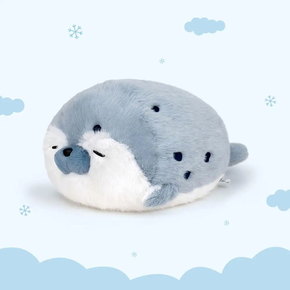 40/65cm Seal Plush Toy Soft Pillow Lifelike Simulation Stuffed Sea Otter Soft Doll Animal Toy Cartoon Otter Kid Birthday Gift