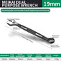 8mm-32mm Ratchet Wrench Dual-purpose Metric Setdouble Offset Ring Spanner Universal Spanner For Car Repair Hand Tool