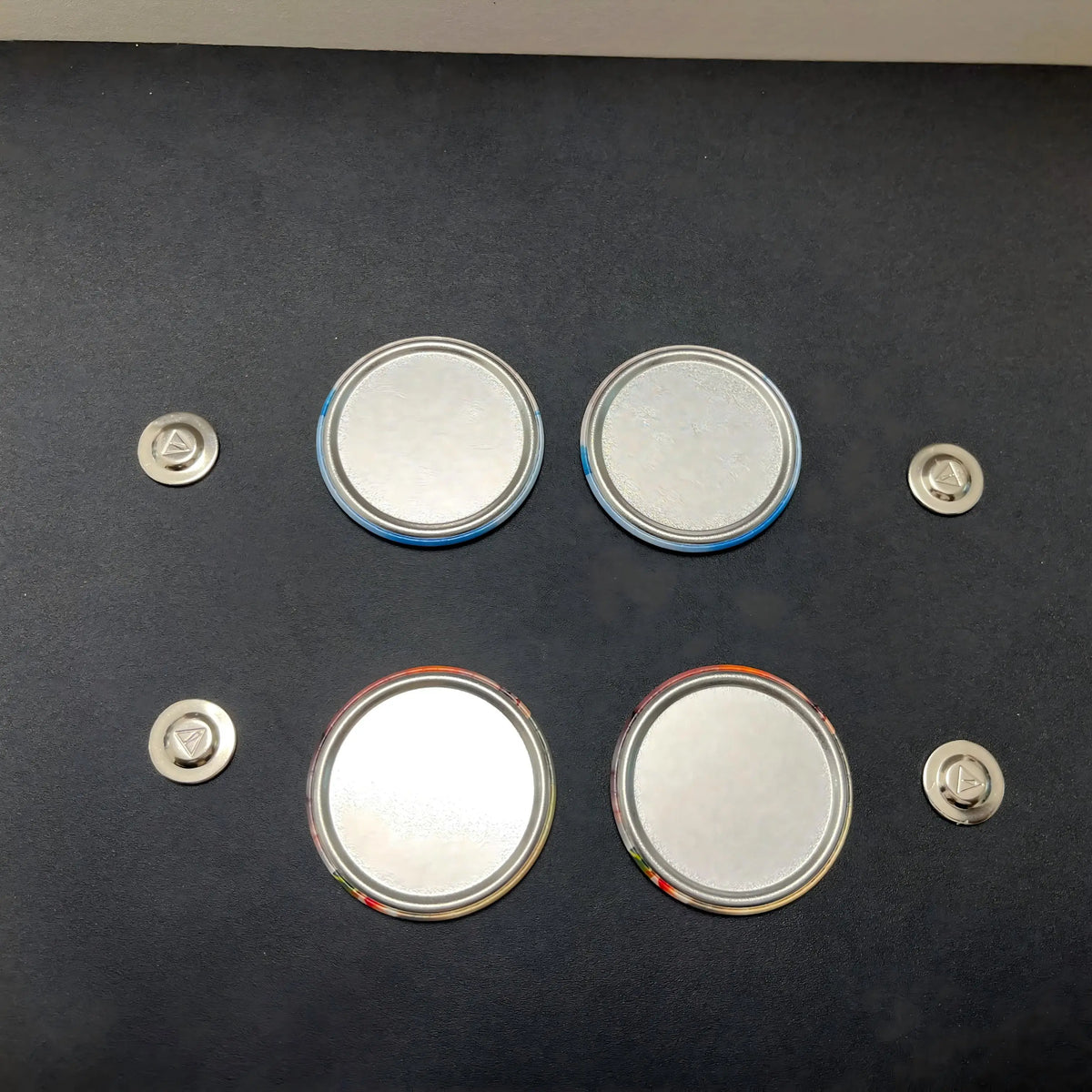 Custom Logo Tinplate safety badge DIY circular magnetic chest badge magnetic buckle badge production