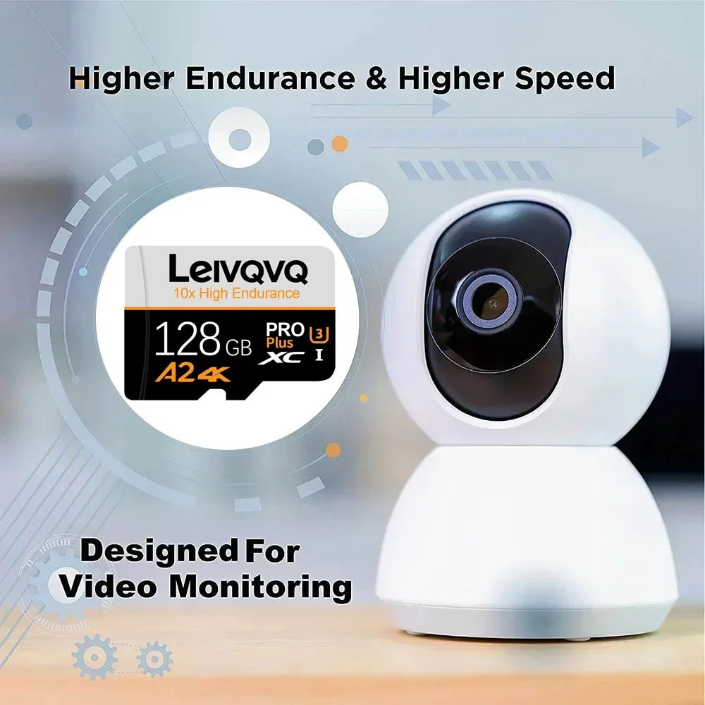 LEIVQVQ SD Micro Card 512GB Mini SD Memory Card 256GB Micro TF SD Card 128GB 64GB Video TF Card For Camera Surveillance Devices