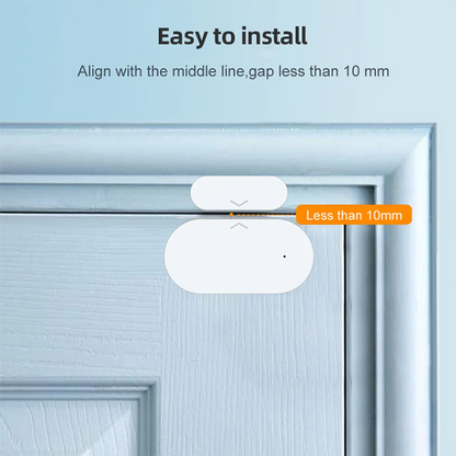 Tuya ZigBee 3.0 Smart Door Window Sensor Door Open Closed Detectors Smart Home Security Protection Alarm System for Alexa Google