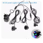 6 LED Underwater Lights12V Aquarium Waterfall Night-Lights Garden Spotlight Lamp Swimming Pool Fountains Pond