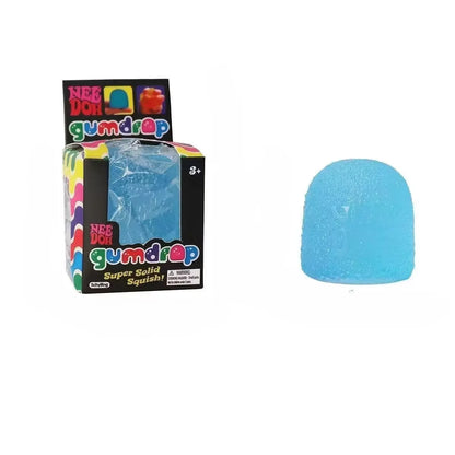 New Schylling Mini Candy NeeDoh Gumdrop Soft Squeeze Sensory Fidget Toy Stress Relief Blind Box for All Ages 3 and Up