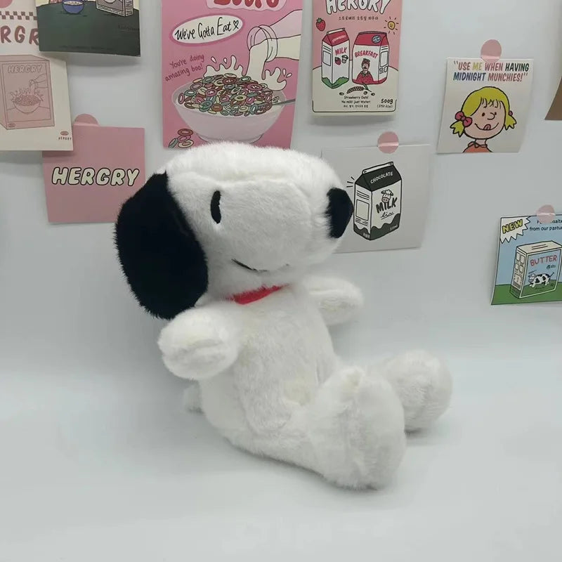 30cm Snoopy Plush Toy Snoopy Stuffed Doll Children's Toy Snoopy Pillow Korean Lazy Style Home Decoration Gift For Girl