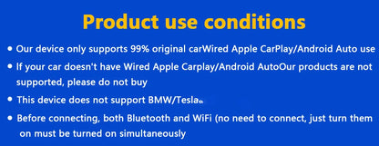 2026 Kowankit Android 15 3 in 1 Wireless CarPlay Smart AI Box Android Auto Adapter Plug Play Car TV Box Support YouTube Netflix
