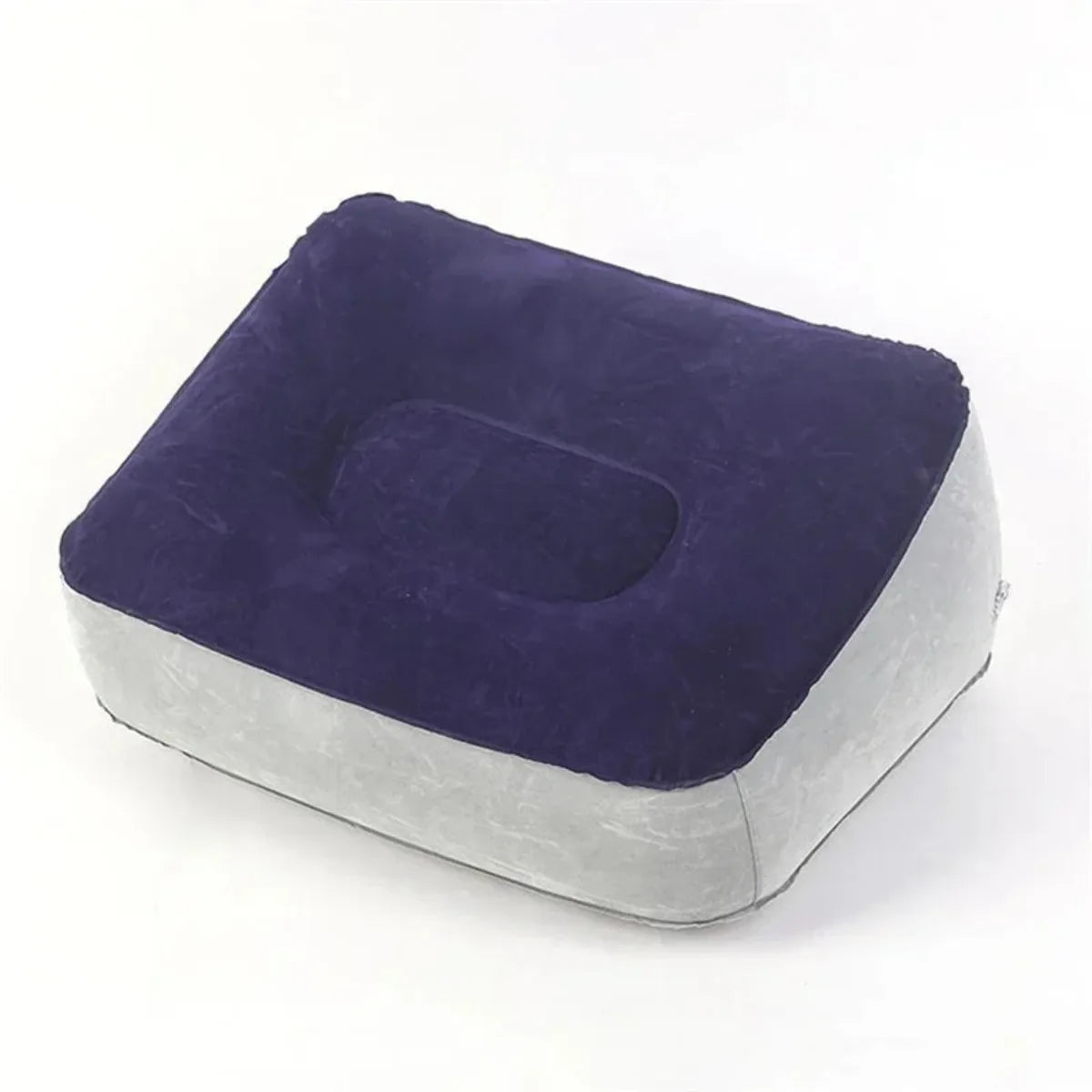 Inflatable Foot Rest Pillow Portable Air Cushion for Travel Office Home Under Desk Leg Support Comfort Relaxing PVC 1PC