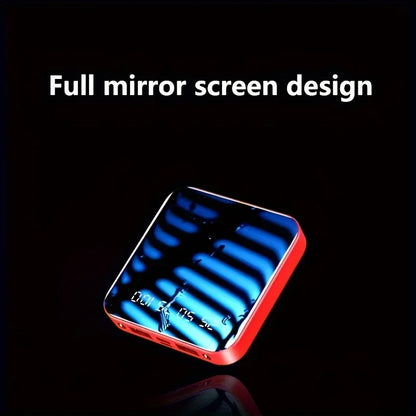 30000mAh Mini Power Bank Fast Charging Large Capacity Portable Power Bank 4 in 1 Cable for Xiaomi iPhone Samsung Huawei 2025 New