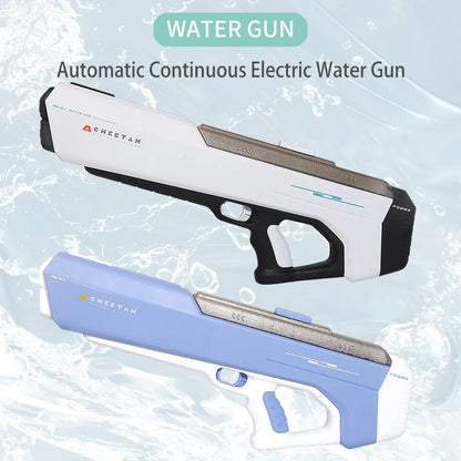 Mini Electric Automatic Water-Absorbing Water Gun with Modular Battery,Large-Capacity High-Pressure Water Spray Toy for Children