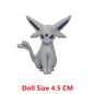 Pokemon Anime Action Figure Set - Pikachu Sun Elf Eevee Gengar Monsters Cartoon Model Toys Gift for Bulk Purchase