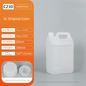 1/2/3/4/5/6/10L Plastic Airtight Bottle with Lid Food Grade HDPE Bucket Sealed Large-Capacity Oil Jerrican Gel Shampoo