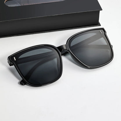 TOMI New 2PCS Casual Fashion Men Watch Gift Box Set Luxury Round Large Dial Calendar Men Quartz Watch Glasses Gift Box
