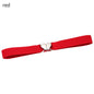 2022 Children Stretch Belts Girls Multicolor Adjustable Elastic Waist Belts with Heart Shape Buckle Waistband Accessories