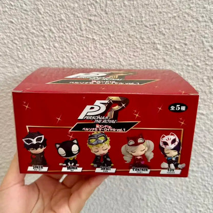 Persona 5 The Royal Sleeping Shoulder Anime Collectible Figure Action Figure For Desk Decor Joker Mona Skull Panther Fox