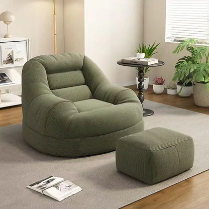 Sofa Balcony Bedroom Lazy Sofa Small Apartment Living Room Single Sofa Can Lie Down and Sit Internet Celebrity Tatami